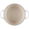 Le Creuset Signature braadpan rond 24 cm Meringue (21177247164430)