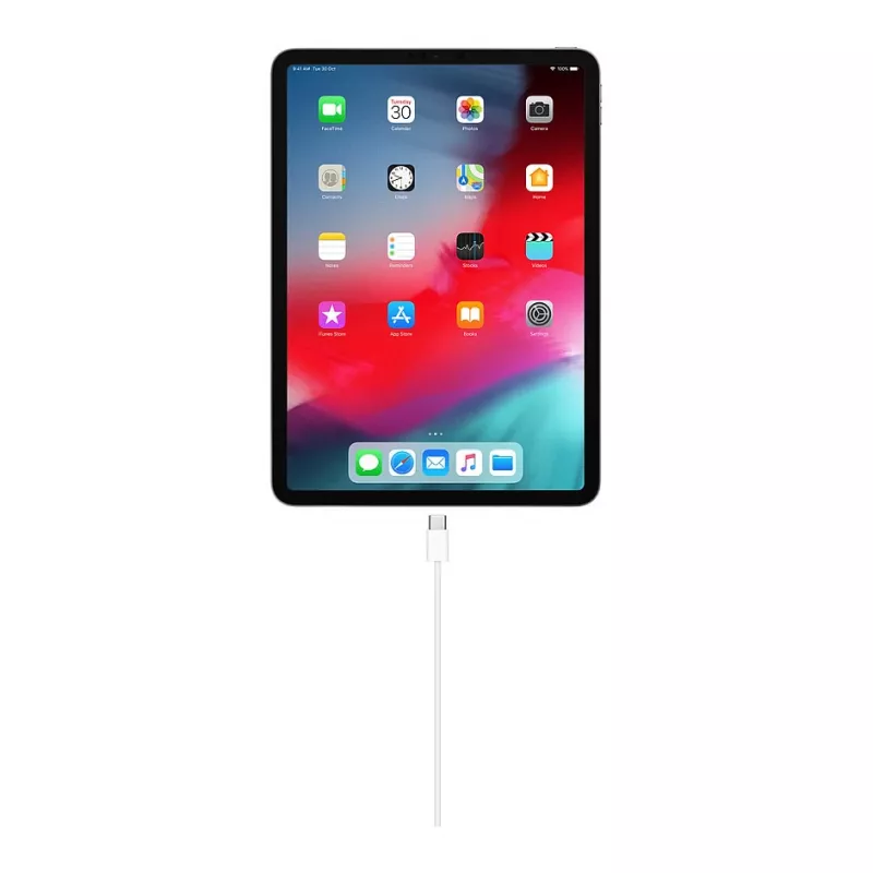Apple USB-C-oplaadkabel - USB-kabel - USB-C (M) naar USB-C (M) - 1,0 m - voor 27,90 cm (11) iPad Pro (MUF72ZM/A)