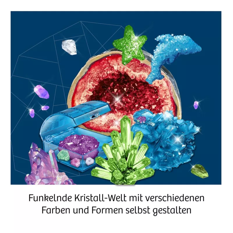 Kristallen kweken, experimenteerdoos