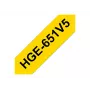 Etiketteerband Brother HGE-651V5