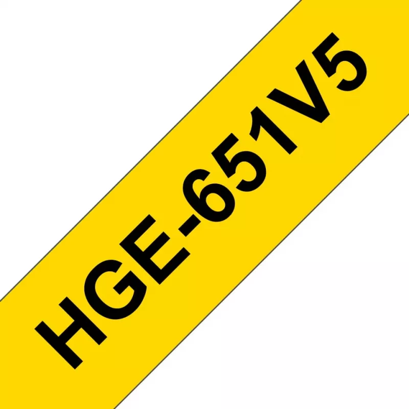 Etiketteerband Brother HGE-651V5