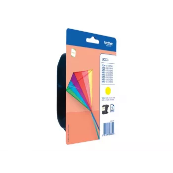 Brother LC223YBP - geel - origineel - blisterverpakking - inktcartridge - voor Brother DCP-J4120, J562, MFC-J4420, J4620, J4625, J480, J5320, J5625, J57
