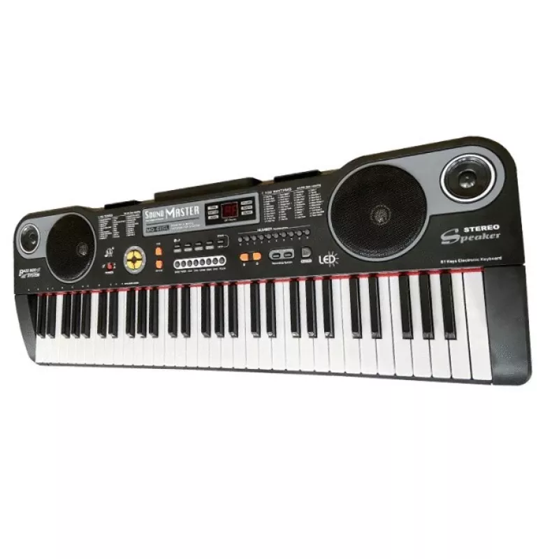 MQ 6115L - keyboard met microfoon om te leren spelen, ontwikkeld voor kinderen