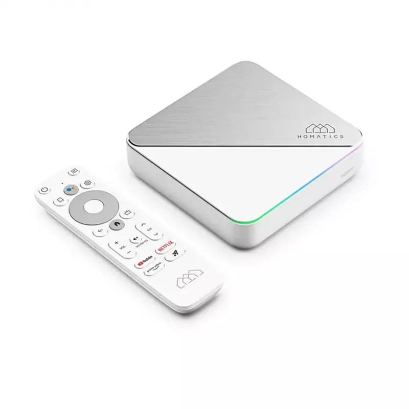 Streaming-mediaplayer Homatics Box R PLUS 4K Android TV — 4K-streaming, Android TV-platform