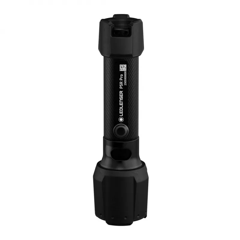 LED Lenser P5R Pro draagbare oplaadbare LED-zaklamp, zwart, model 503101