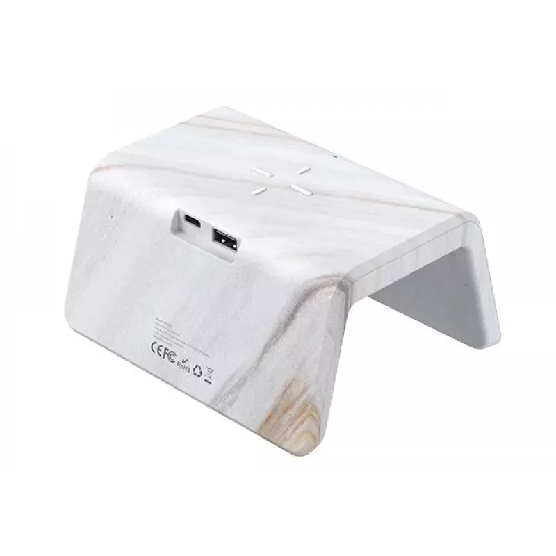 Draadloze oplader Havit W320 marmer USB snelladen mobiele telefoon