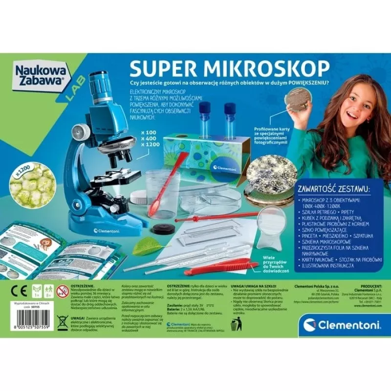 Clementoni Scientific Fun - Super microscoop