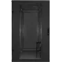 Triton - RMA-27-A68-BAX-A1 19 inch netwerkkast 27HE, 600x800mm, glazen deur, zwart