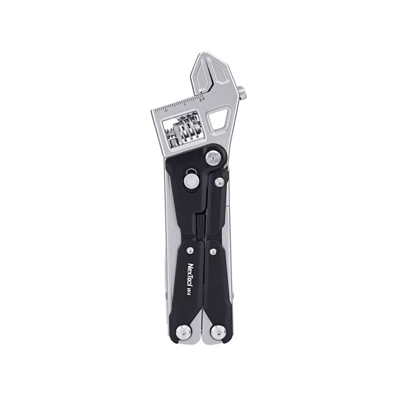 Multitool verstelbare schroefsleutel Nextool NE20362A - aluminium behuizing, 11 gereedschappen, 207 mm uitgeklapt, 153 mm ingeklapt, 313 g