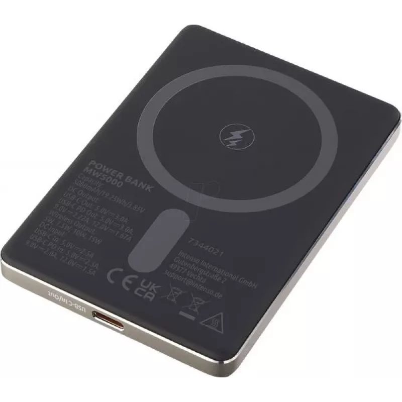 Powerbank USB 5000MAH MAG/champagne 7344021 Intenso