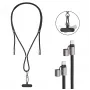 USB-C naar USB-C kabel 1,65 m / LANYARD zwart 7991000 Intenso