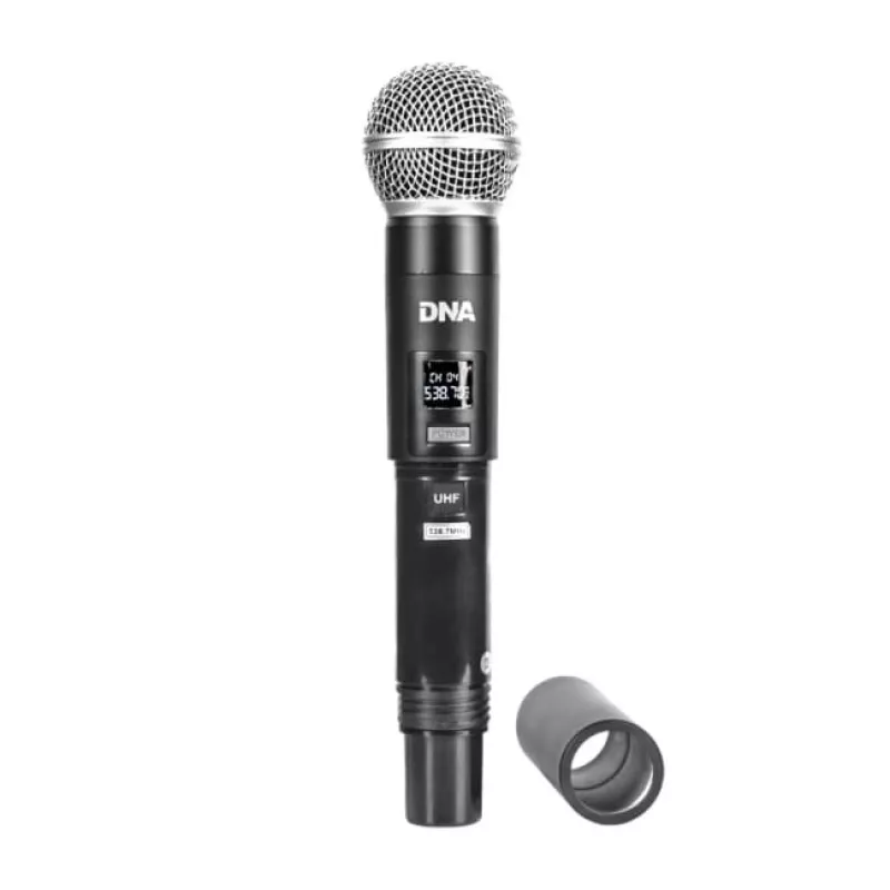 DNA WM4 Vocal Set - set (zendmicrofoon, 4x handzender, UHF-geluidssysteem)