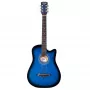 V-TONE AG One BB - 4/4 akoestische gitaar, blueburst