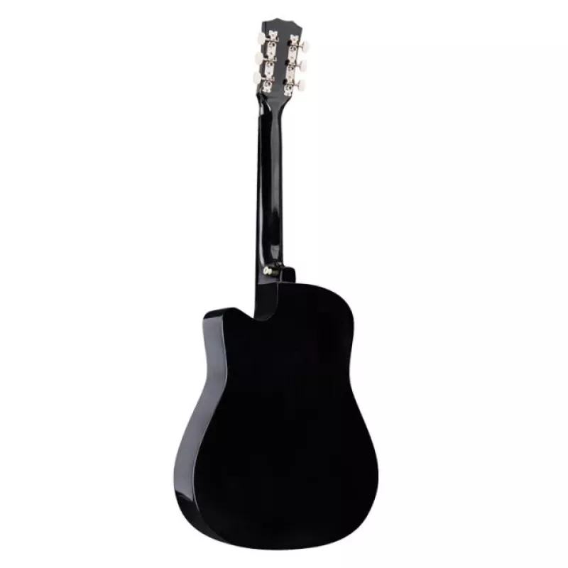 V-TONE AG One BK - 4/4 akoestische gitaar, zwart