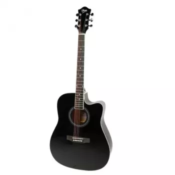 V-TONE AG Two BK - 4/4 akoestische gitaar, zwart