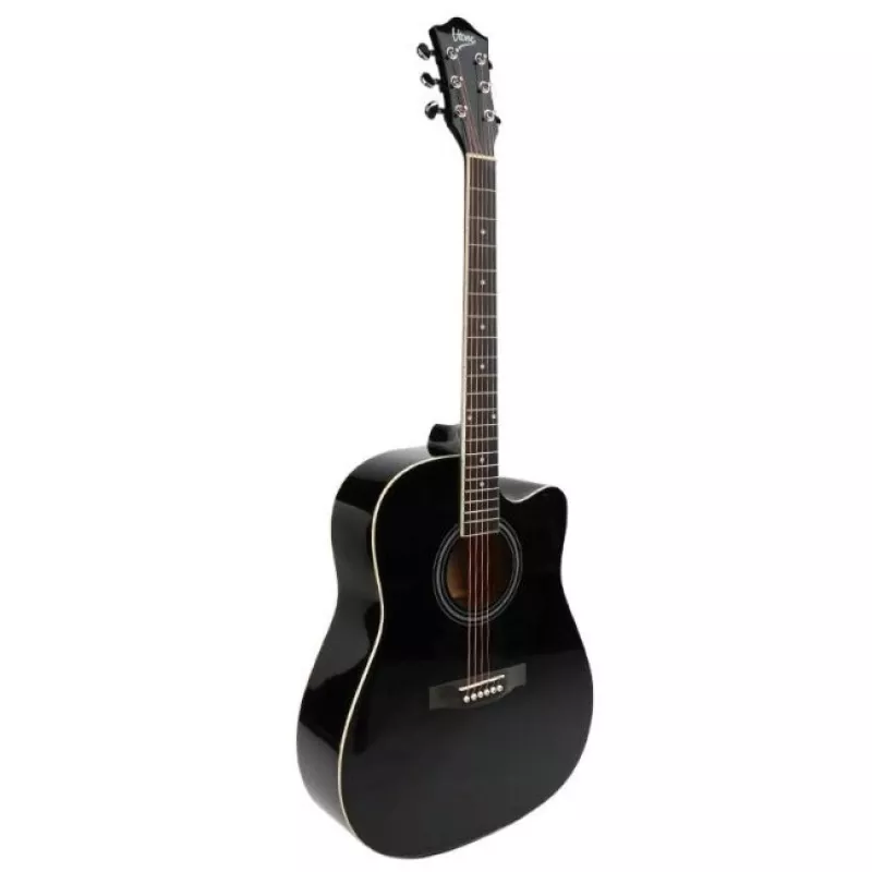 V-TONE AG Two BK - 4/4 akoestische gitaar, zwart