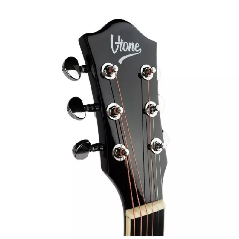 V-TONE AG Two BK - 4/4 akoestische gitaar, zwart
