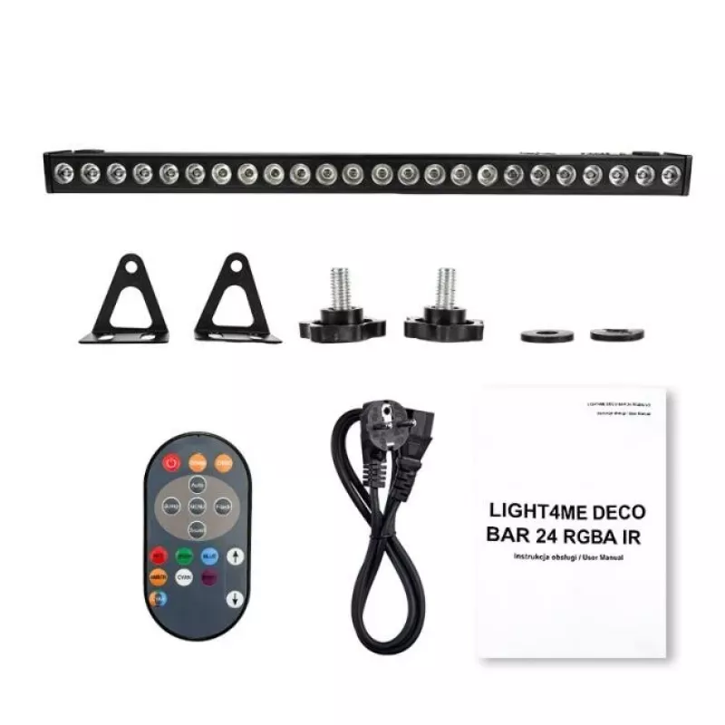 LIGHT4ME DECO BAR 24 RGBA IR - lichtbalk
