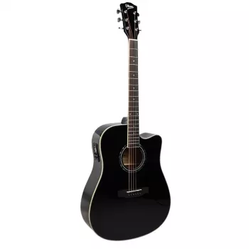 V-TONE VEAG1 CE BK - 4/4 elektro-akoestische gitaar, zwart
