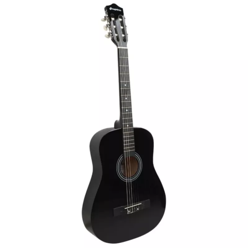 SUPRIMO CGS1 BK - klassieke gitaar 4/4, zwart