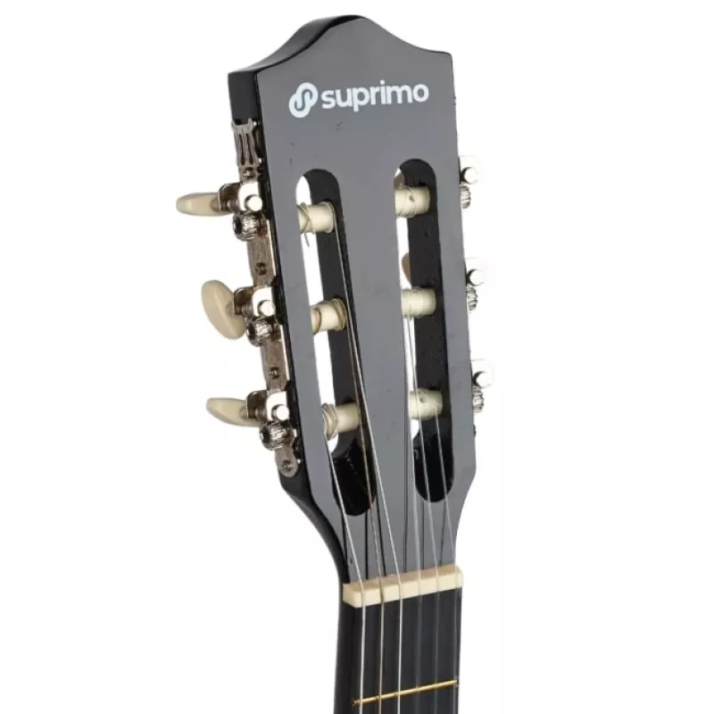 SUPRIMO CGS1 BK - klassieke gitaar 4/4, zwart