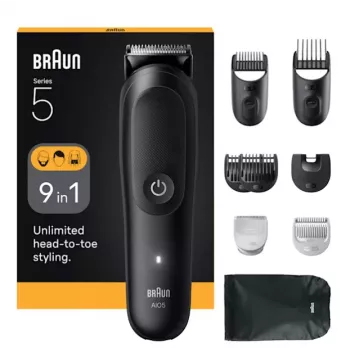 Braun AIO5540 haartrimmer zwart lithium-ion 120 min