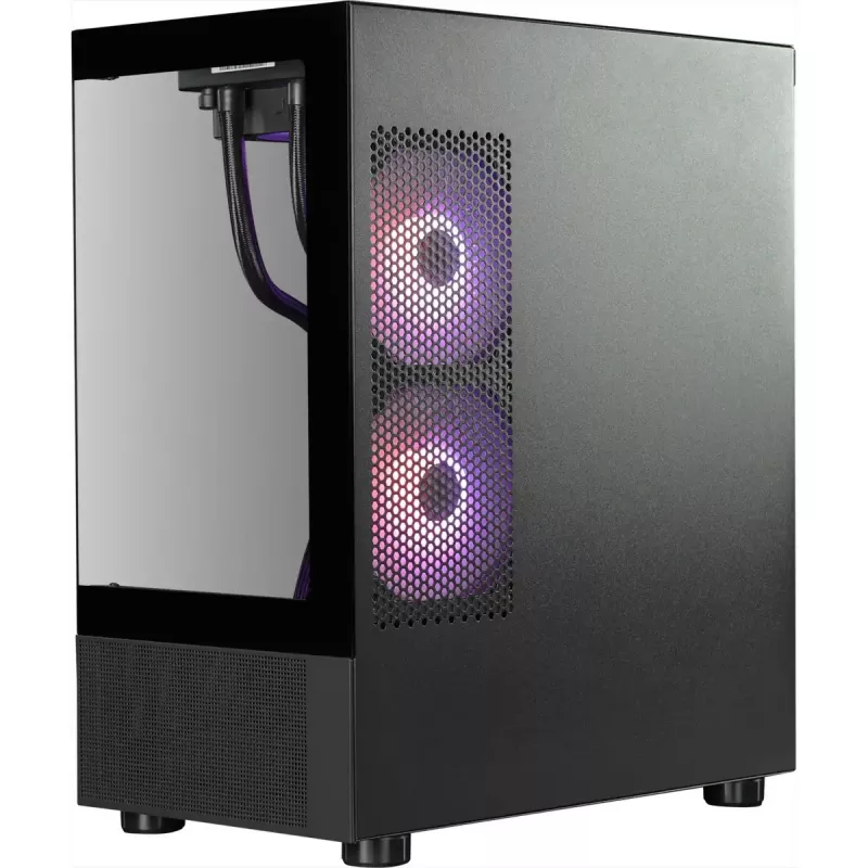 THERMALTAKE FTW A-Line LCS 5060 D5 desktop-pc gaming-pc, zwart/transparant, Windows 11 Home