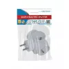 Esperanza ELK302W stekkerdoos, 3 stopcontacten, wit