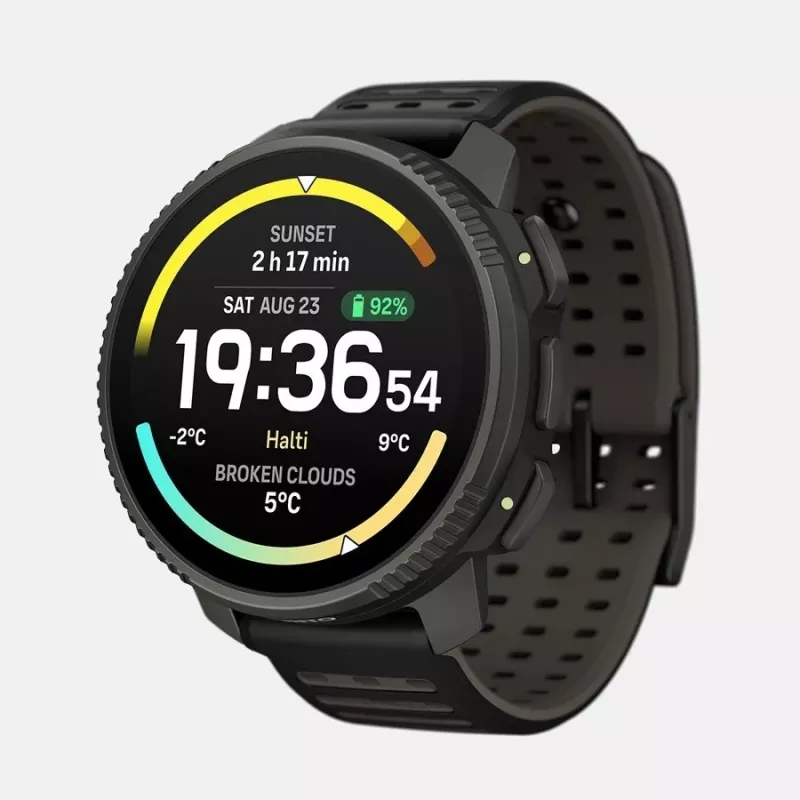 Suunto Vertical 2 Titanium zwart sporthorloge