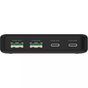 USB-oplader desktoplader DC465PD (zwart, 65 watt, PD, Quick Charge 3.0)