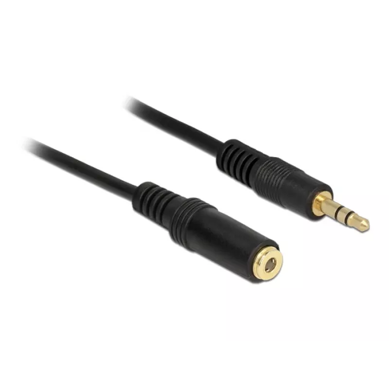 Audiokabel DeLOCK 83766 2m 3,5mm zwart