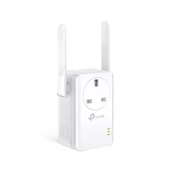TP-Link 300 Mbit/s WLAN-repeater met AC-doorvoerstopcontact