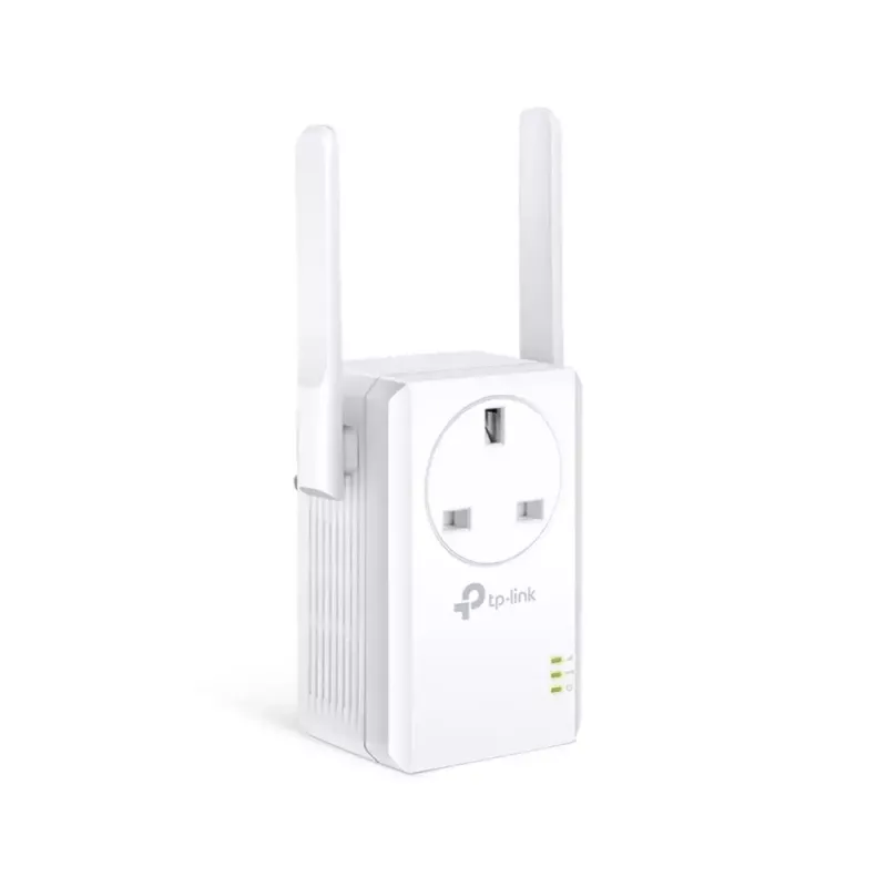 TP-Link 300 Mbit/s WLAN-repeater met AC-doorvoerstopcontact