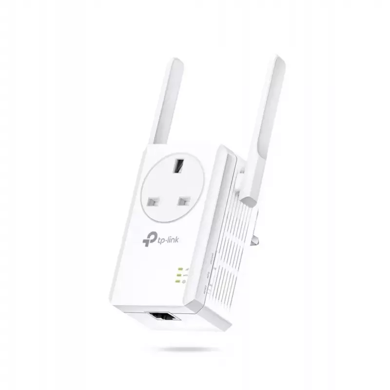 TP-Link 300 Mbit/s WLAN-repeater met AC-doorvoerstopcontact