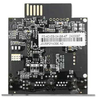 SNMP-netwerkbeheermodule QOLTEC 50398 voor UPS-monitoring en -bediening