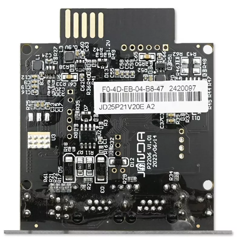 SNMP-netwerkbeheermodule QOLTEC 50398 voor UPS-monitoring en -bediening