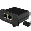 SNMP-netwerkbeheermodule QOLTEC 50398 voor UPS-monitoring en -bediening
