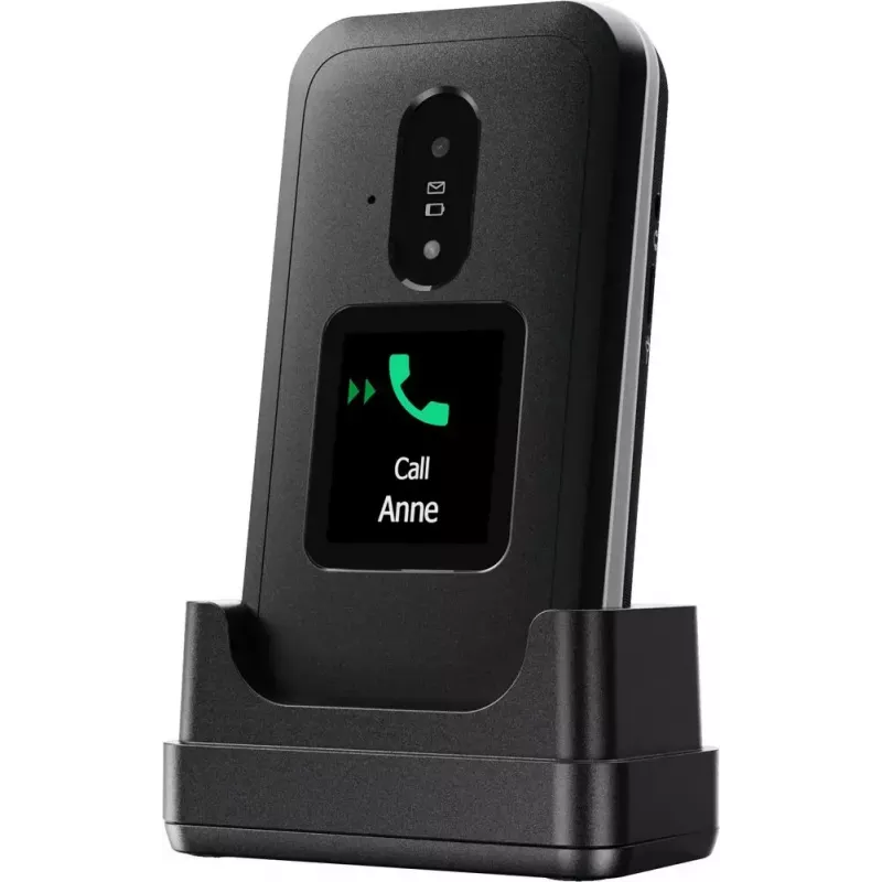 Feature-phone Doro Leva E30 2,8 inch 1150 mAh zwart wit