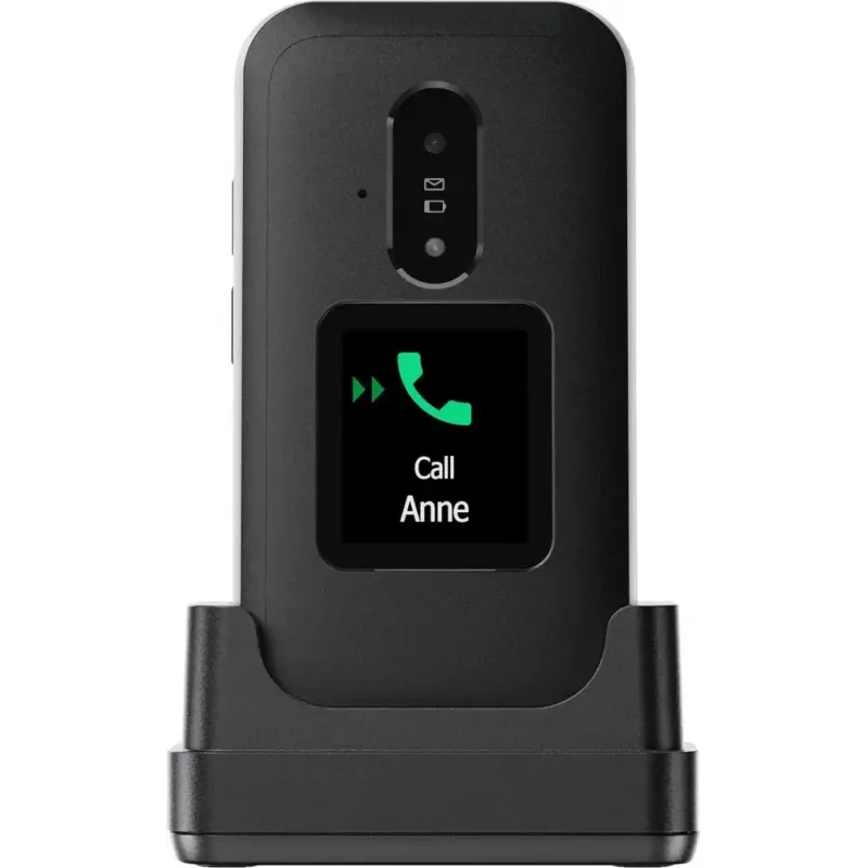 Feature-phone Doro Leva E30 2,8 inch 1150 mAh zwart wit