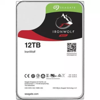 Seagate 2-delige set IronWolf NAS HDD ST12000VN0008 – 12 TB 3,5 inch SATA 6 Gbit/s CMR