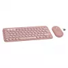 Logitech Pebble 2 Combo toetsenbord muis inclusief universele RF Wireless + Bluetooth QWERTZ Duits roze (920-012205)