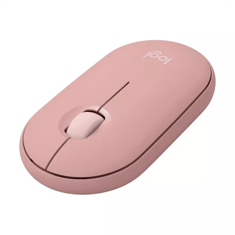Logitech Pebble 2 Combo toetsenbord muis inclusief universele RF Wireless + Bluetooth QWERTZ Duits roze (920-012205)