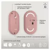 Logitech Pebble 2 Combo toetsenbord muis inclusief universele RF Wireless + Bluetooth QWERTZ Duits roze (920-012205)