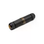 Good Connections ODC-02 outdoor IP67 Cat.6A RJ45 patchkabelkoppeling, zwart