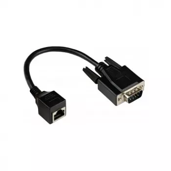 Good Connections GC 4945-MF - adapterkabel RJ45-bus > D-Sub 9-pol. stekker zwart 0,1 m - netwerk - 0,1 m