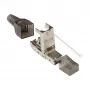 Good Connections GC-N0147 - RJ-45 - zwart - zilver - transparant - stekker - recht - Cat6a - S/UTP (STP)