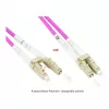 Alcasa LW-P820LC4 glasvezelkabel 20 m LC/UPC OM4 cappuccino - violet - wit (LW-P820LC4)