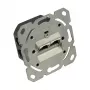 Netwerkdoos Cat. 6, 2xRJ45, afgeschermd, verticale kabelinvoer, zonder centraalstuk/afdekraam, Good Connections (GC-N0052)