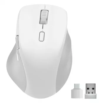 Speedlink LIBERA oplaadbare draadloze Bluetooth stille muis wit