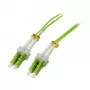 Synergy 21 S215495 glasvezelkabel 1 m OM5 2x LC groen (S215495)